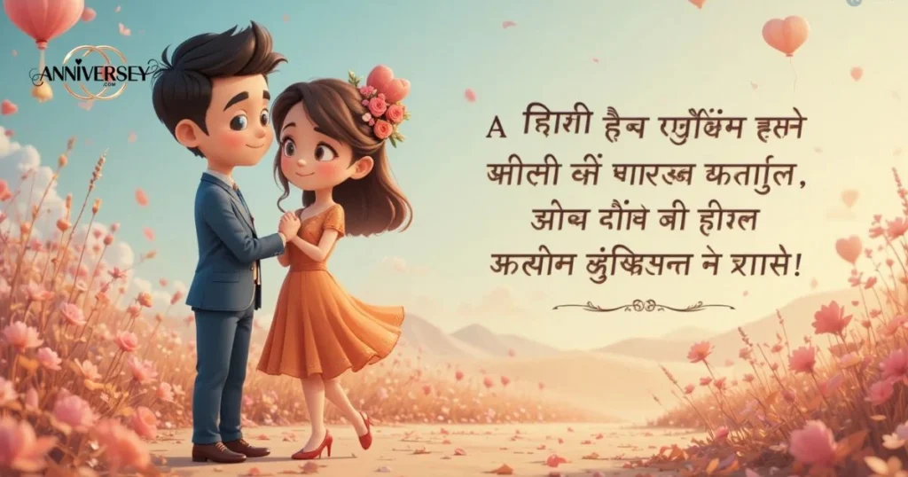 Romantic Anniversary Wishes In Hindi