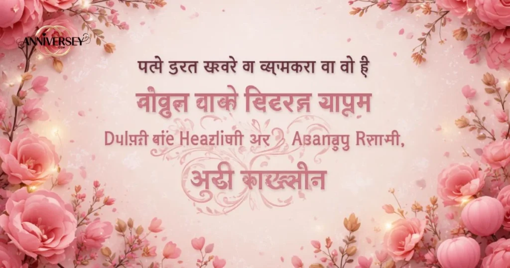 Happy Anniversary Wishes In Hindi For Friend