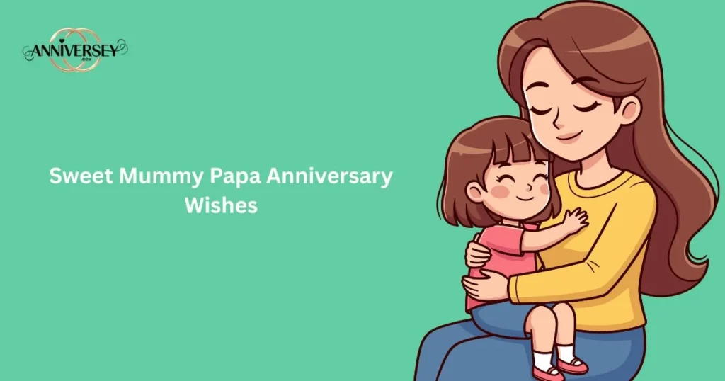 Sweet Mummy Papa Anniversary Wishes