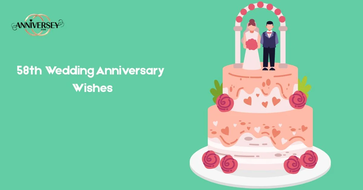 58th Wedding Anniversary Wishes