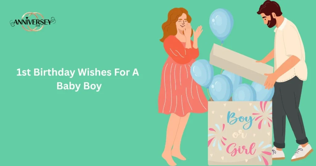 1st Birthday Wishes For A Baby Boy