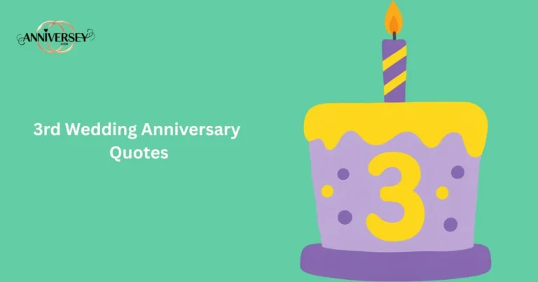 3rd Wedding Anniversary Quotes