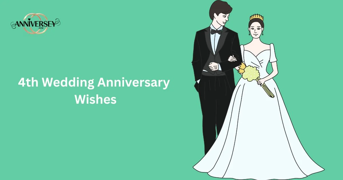 4th Wedding Anniversary Wishes