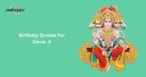 Birthday Quotes For Devar Ji